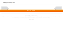 Tablet Screenshot of happyjackrunning.com